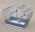 Beta Chrome Grey Bird Cage for Parakeets