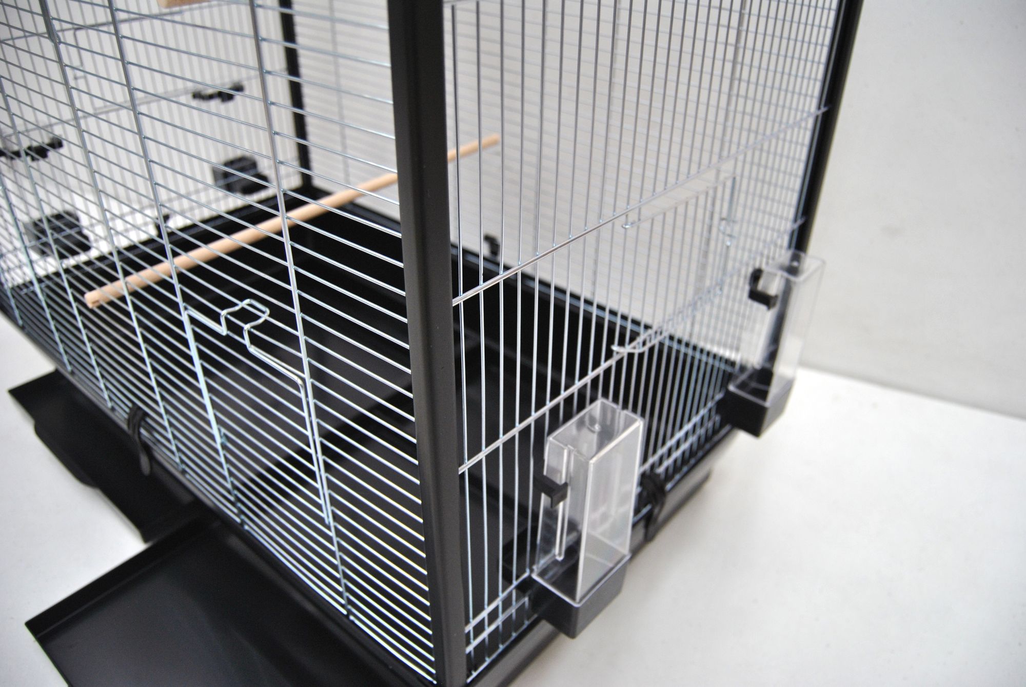 Großer Vogelkäfig Wellensittich Kanarien Großsittich mit Freisitz