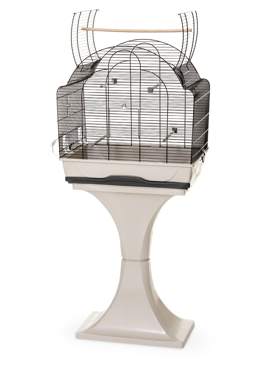 Vogelkäfig Wellensittich Kanarien mit Ständer & Freisitz