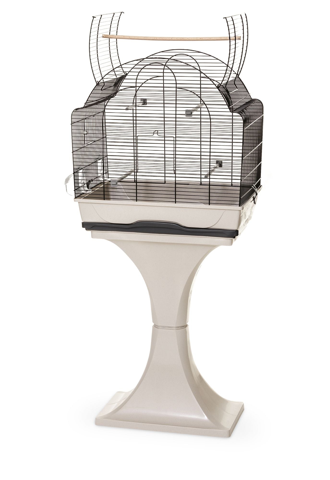 Vogelkäfig Wellensittich Kanarien mit Ständer & Freisitz