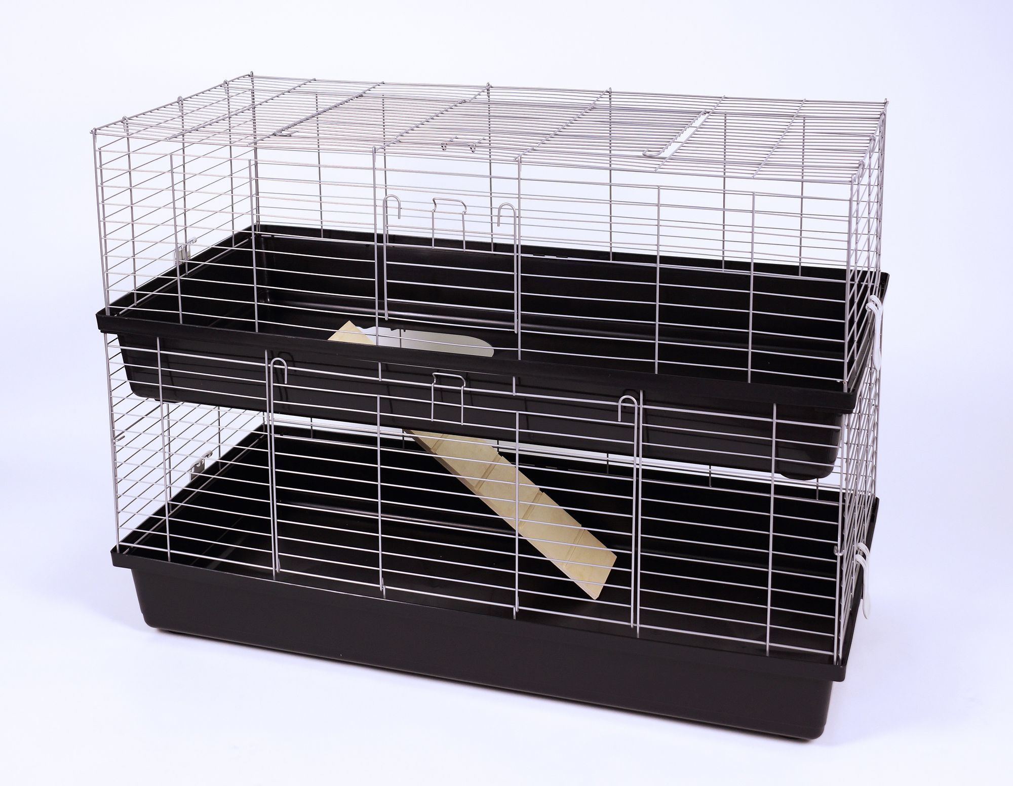 Meerschweinchenkäfig Hasenkäfig Doppelkäfig Käfig 1,2 Meter