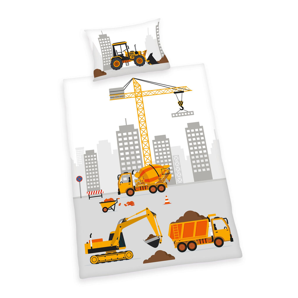 Herding Baby Bedding Construction Site 100 x 135 cm 
