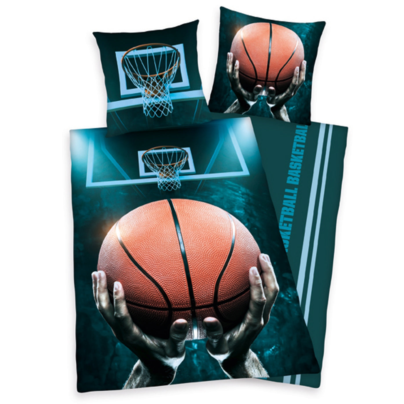 Herding  Bettwäsche Basketball 135 x 200 cm Baumwolle