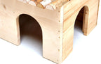 Extra-large rodent house for guinea pigs and rabbits 