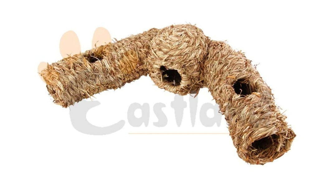 Hay rodent tunnel for hamsters and mice 