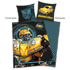 Herding Transformers Bumblebee Bedding Set, 135 x 200cm, Cotton 