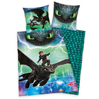 Herding Bettwäsche Set Dragons 100% Baumwolle 135 x 200  cm