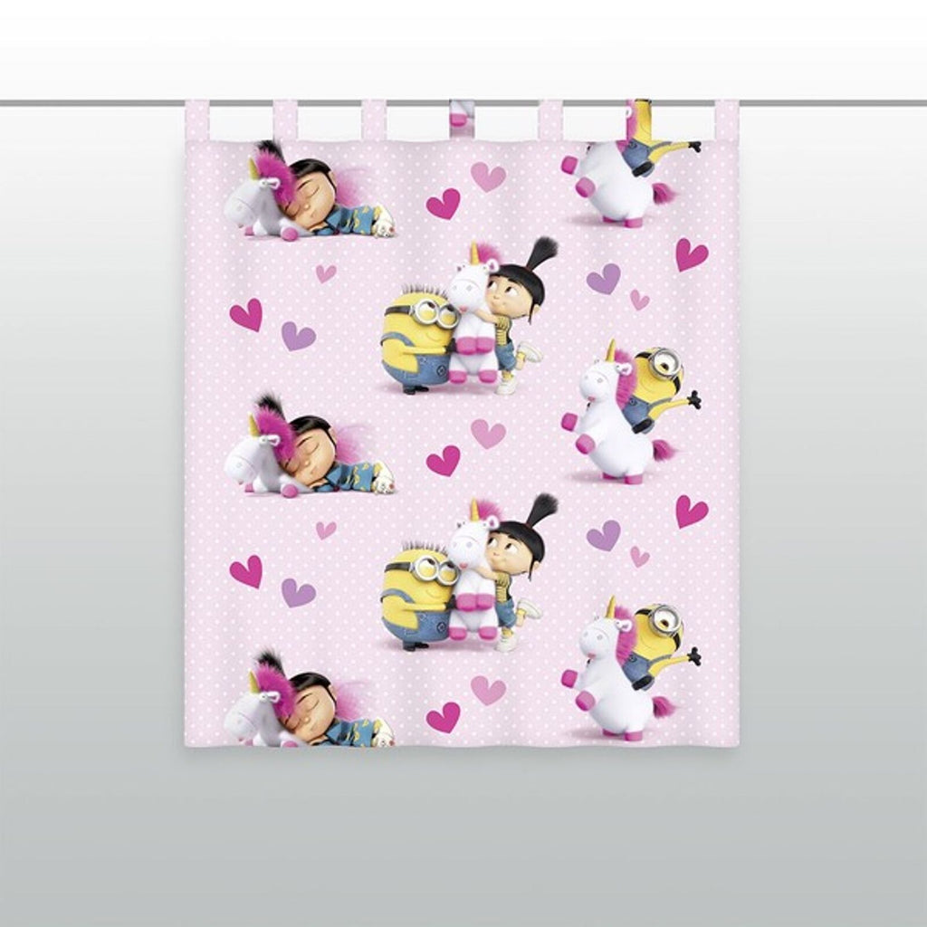 Gardine Vorhang Fertiggardine Minions 140 x 160 cm