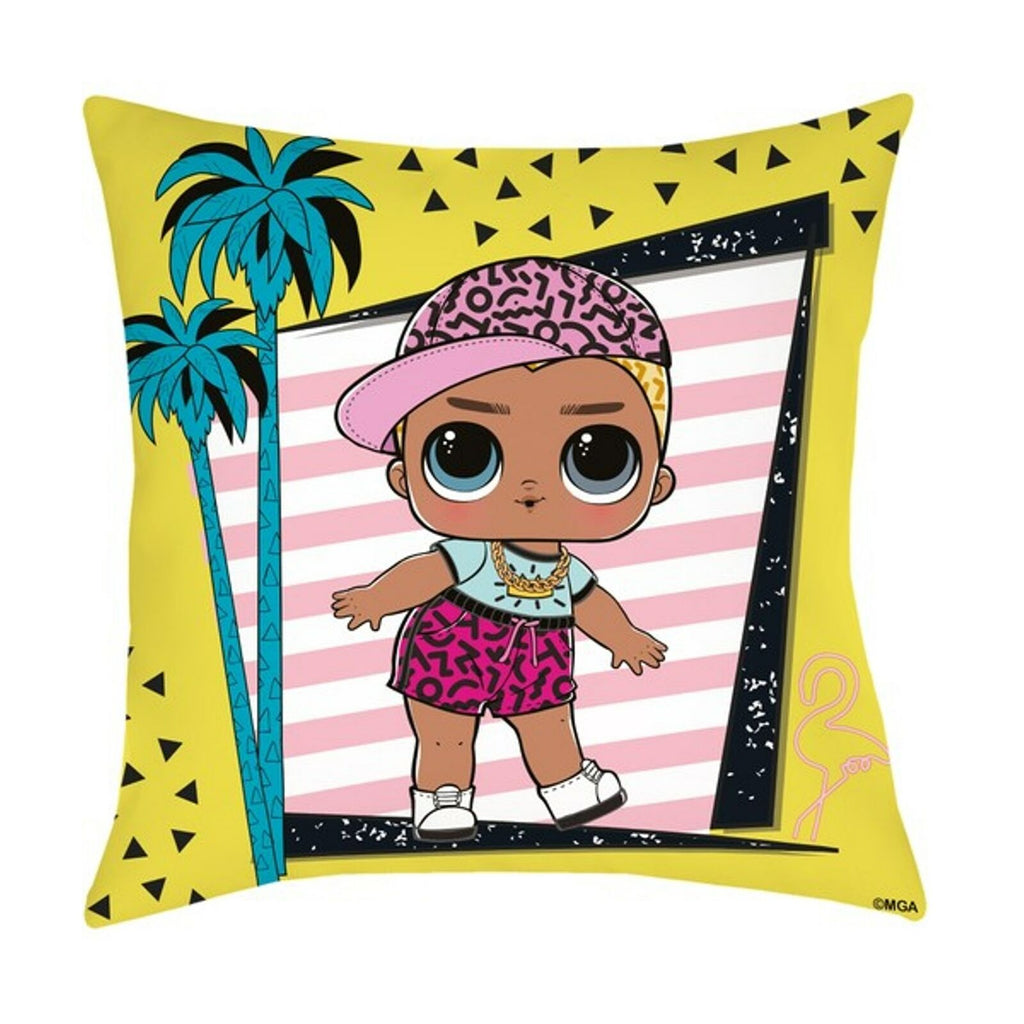 LOL Surprise Cushion, Cuddly Cushion, Decorative Cushion, LOL, 40 x 40 cm