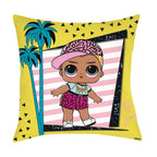 LOL Surprise Cushion, Cuddly Cushion, Decorative Cushion, LOL, 40 x 40 cm
