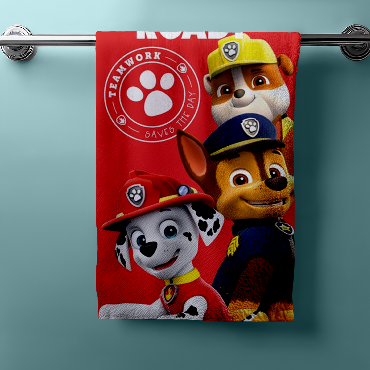 Paw Patrol Duschtuch Badetuch Strandtuch 70 x 120cm