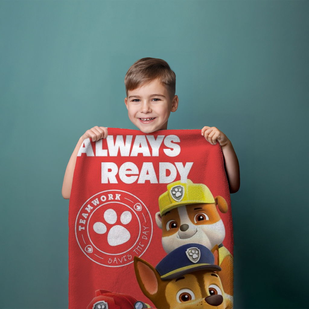 Paw Patrol Duschtuch Badetuch Strandtuch 70 x 120cm