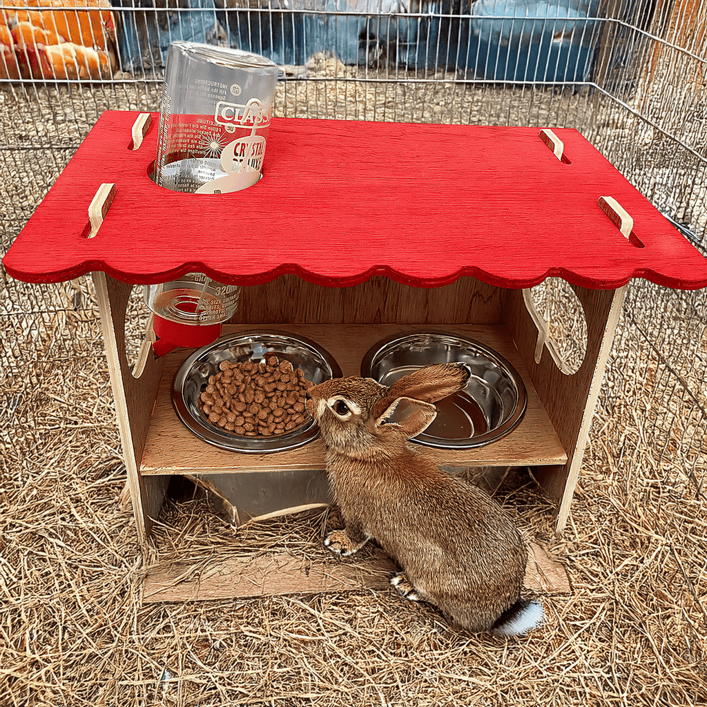 SNACKBAR LARGE feeding station including rodent water bottle (New) 