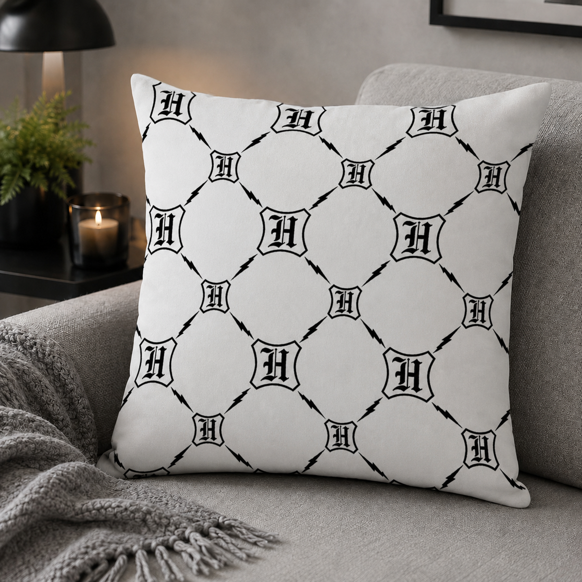 Harry Potter Kissen Canvaskissen Dekokissen 50x50 cm Baumwolle