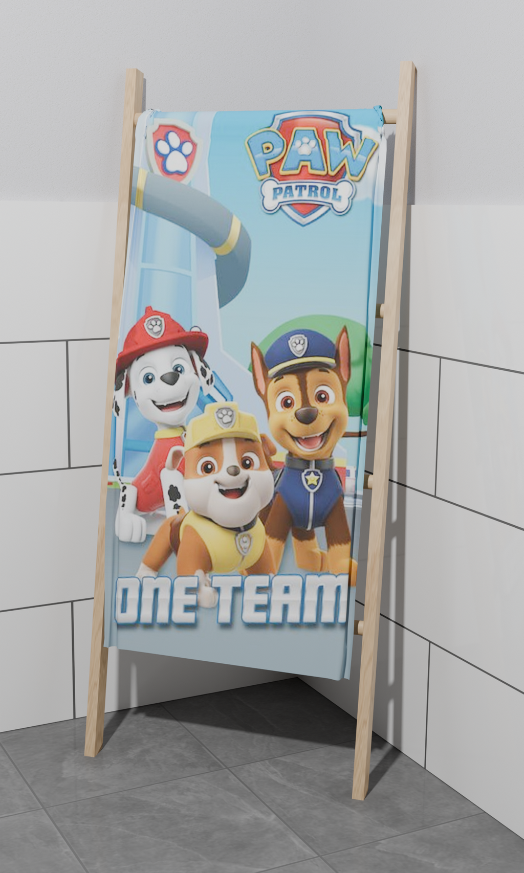 Paw Patrol Duschtuch Badetuch Strandtuch 70 x 140cm