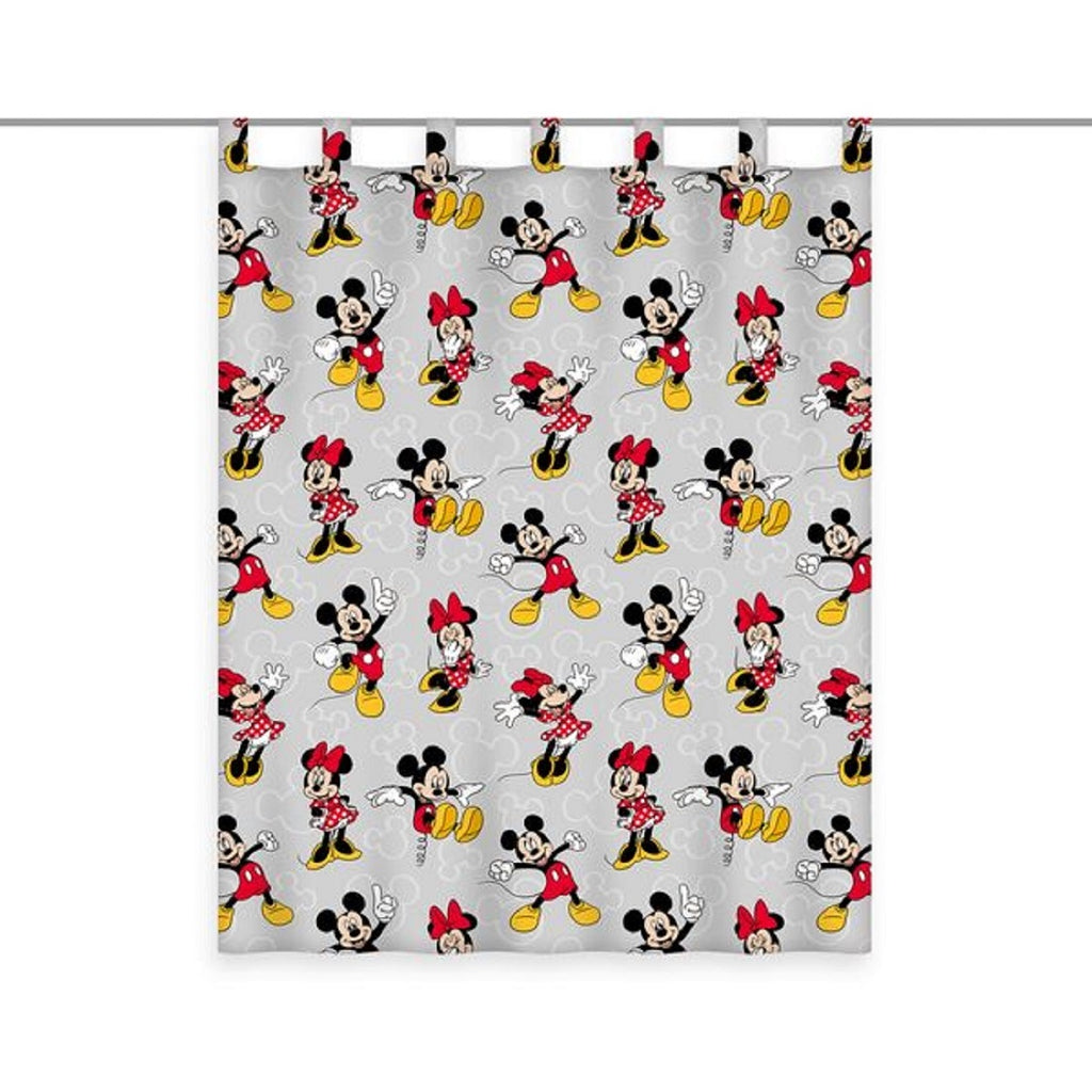 Curtain, ready-made curtain, Disney Minnie &amp; Mickey, 140 x 160 cm