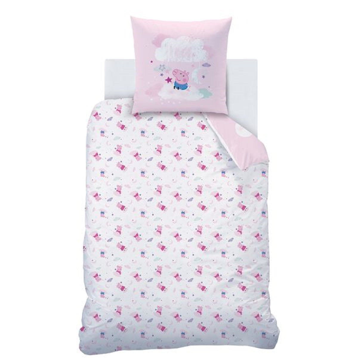 Peppa Pig Wutz  Bettwäsche-Set Dream 135/200 + 80/80 cm