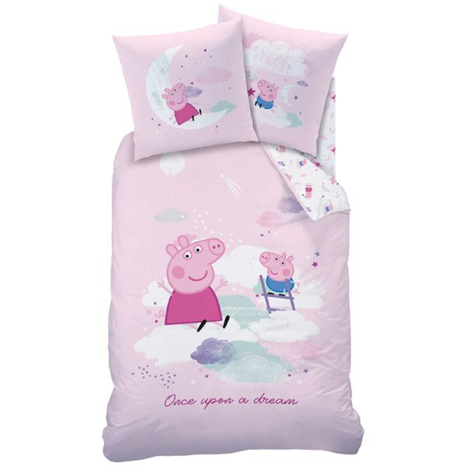 Peppa Pig Wutz  Bettwäsche-Set Dream 135/200 + 80/80 cm