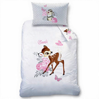 Baby Flannel Reversible Bedding Disney Bambi 100 x 135 cm Flannel 