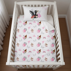 Baby Flannel Reversible Bedding Disney Bambi 100 x 135 cm Flannel 