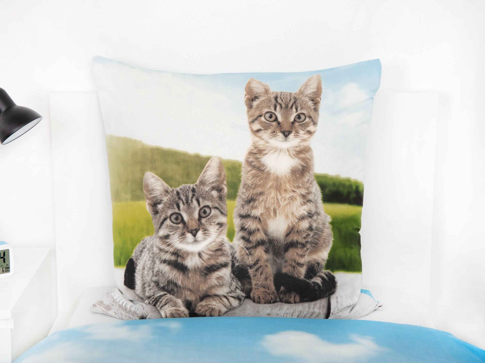 Herding Wende Bettwäsche Set Katzen Bettwäsche 2 tlg.135 x 200cm