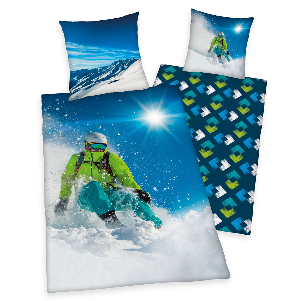 Herding bedding set for skiers, 135 x 200 cm, cotton 