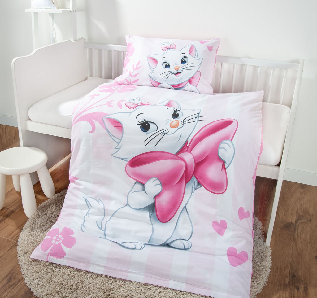 Disney Cat Marie Aristocats baby bed linen 40 x 60 cm + 100 x 135 cm 