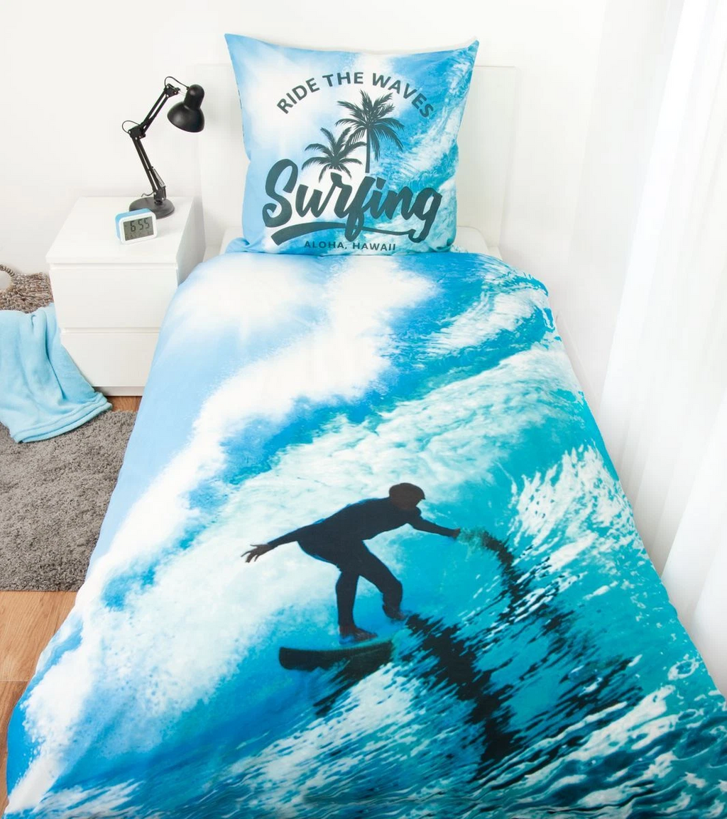Herding  Bettwäsche Surfer 135 x 200 cm Baumwolle