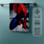 Spiderman Duschtuch Badetuch Strandtuch Velourstuch 70 x 140cm
