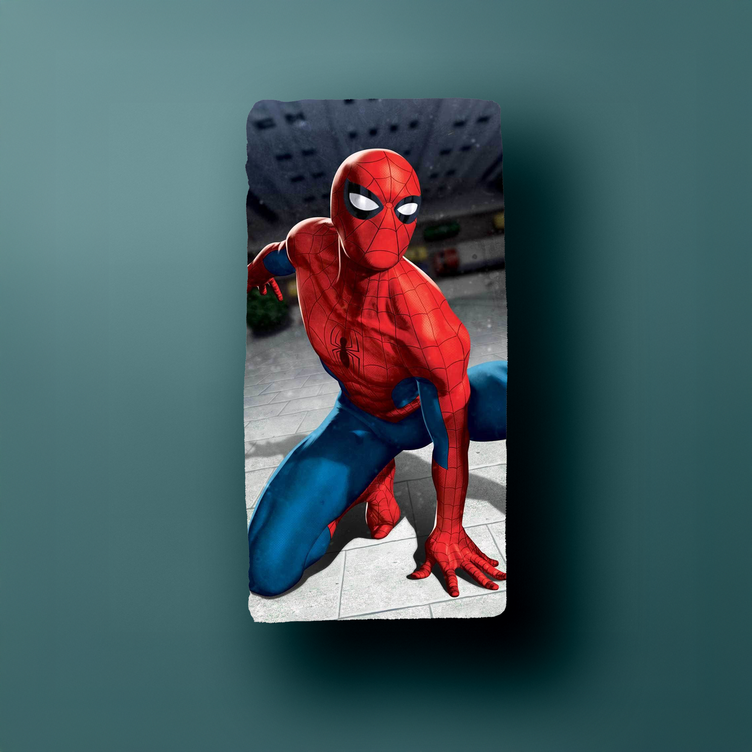 Spiderman Duschtuch Badetuch Strandtuch Velourstuch 70 x 140cm