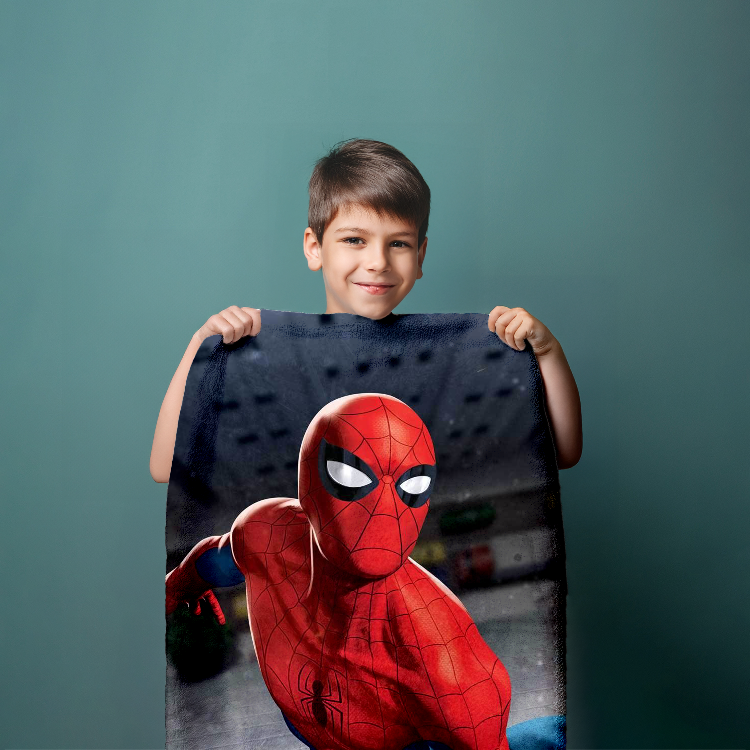Spiderman Duschtuch Badetuch Strandtuch Velourstuch 70 x 140cm