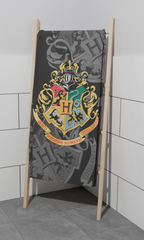 Harry Potter Hogwarts Wappen Duschtuch Strandtuch Badetuch  70 x 140 cm