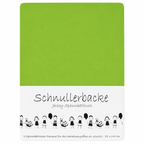 Verpackung von 2er Set Baby Jersey Spannbetttuch 60x120 cm - 70x140 cm Grün Baumwolle