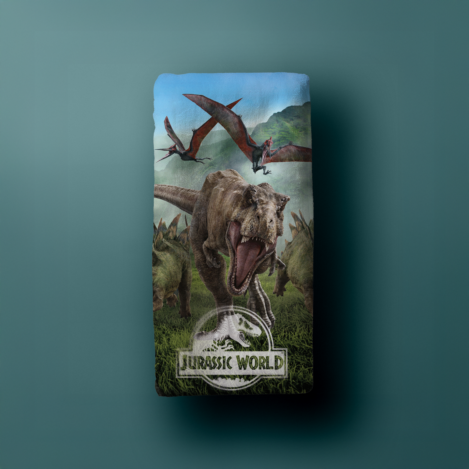 Jurassic World Duschtuch Badetuch Handtuch Strandtuch  70 x 140cm