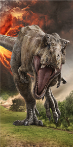 Jurassic World Duschtuch Badetuch Handtuch Strandtuch  70 x 140cm