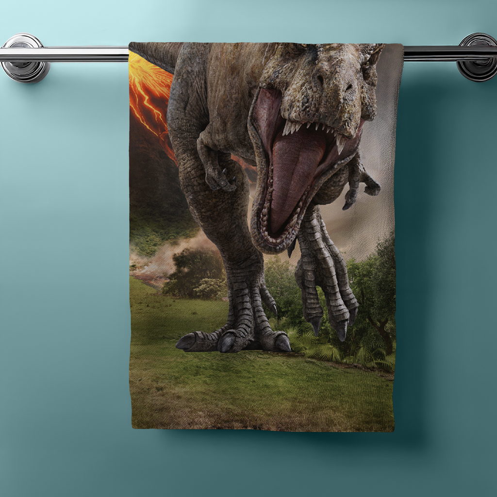 Jurassic World Duschtuch Badetuch Handtuch Strandtuch  70 x 140cm