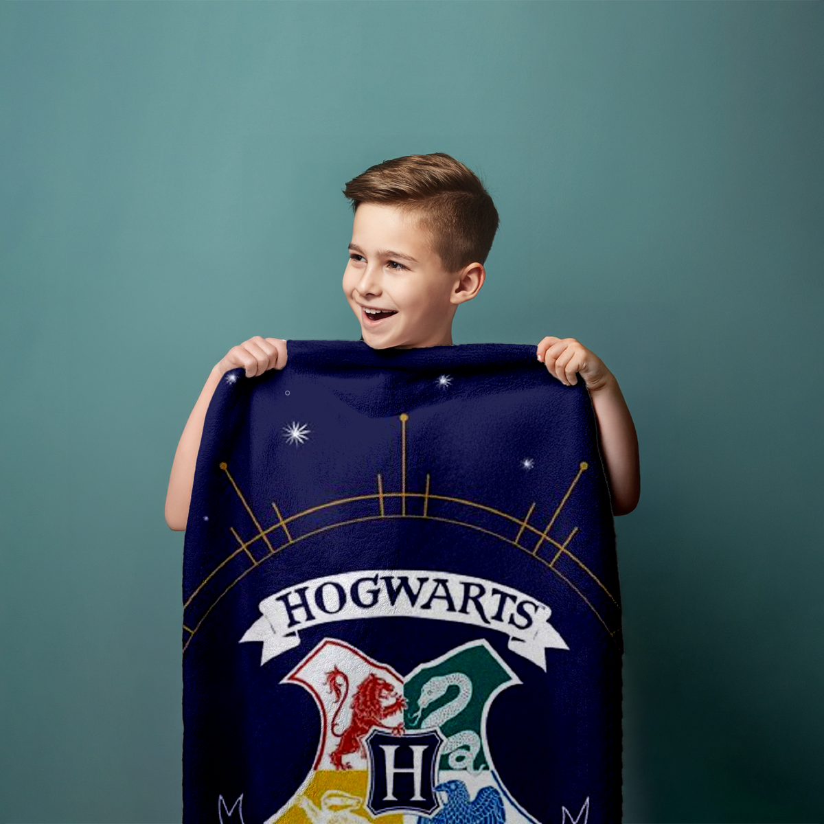 Harry Potter Hogwarts Wappen Duschtuch Strandtuch Badetuch  75 x 150 cm