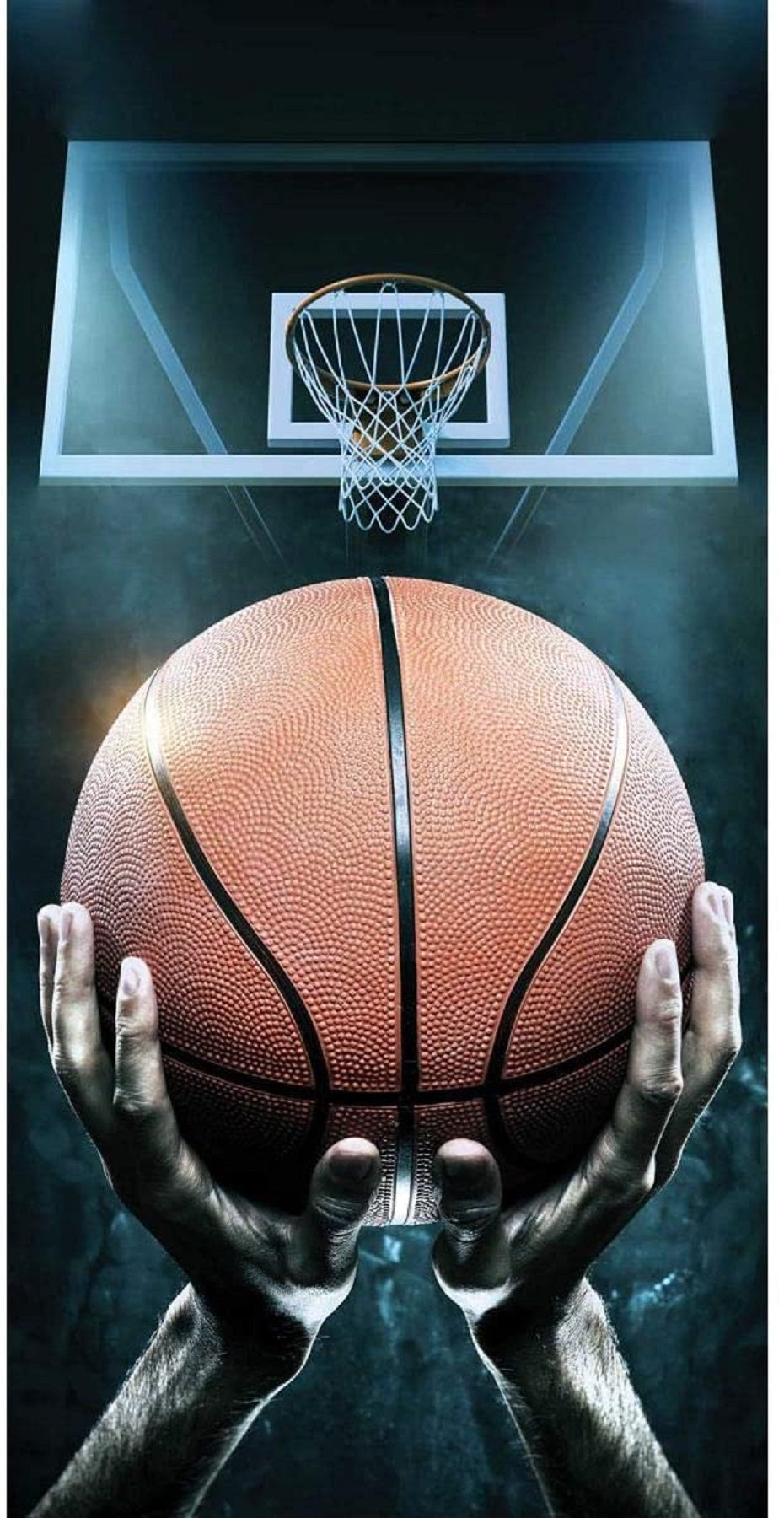 Basketball Duschtuch Badetuch Strandtuch Handtuch 70 x 140cm