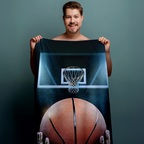Basketball Duschtuch Badetuch Strandtuch Handtuch 70 x 140cm