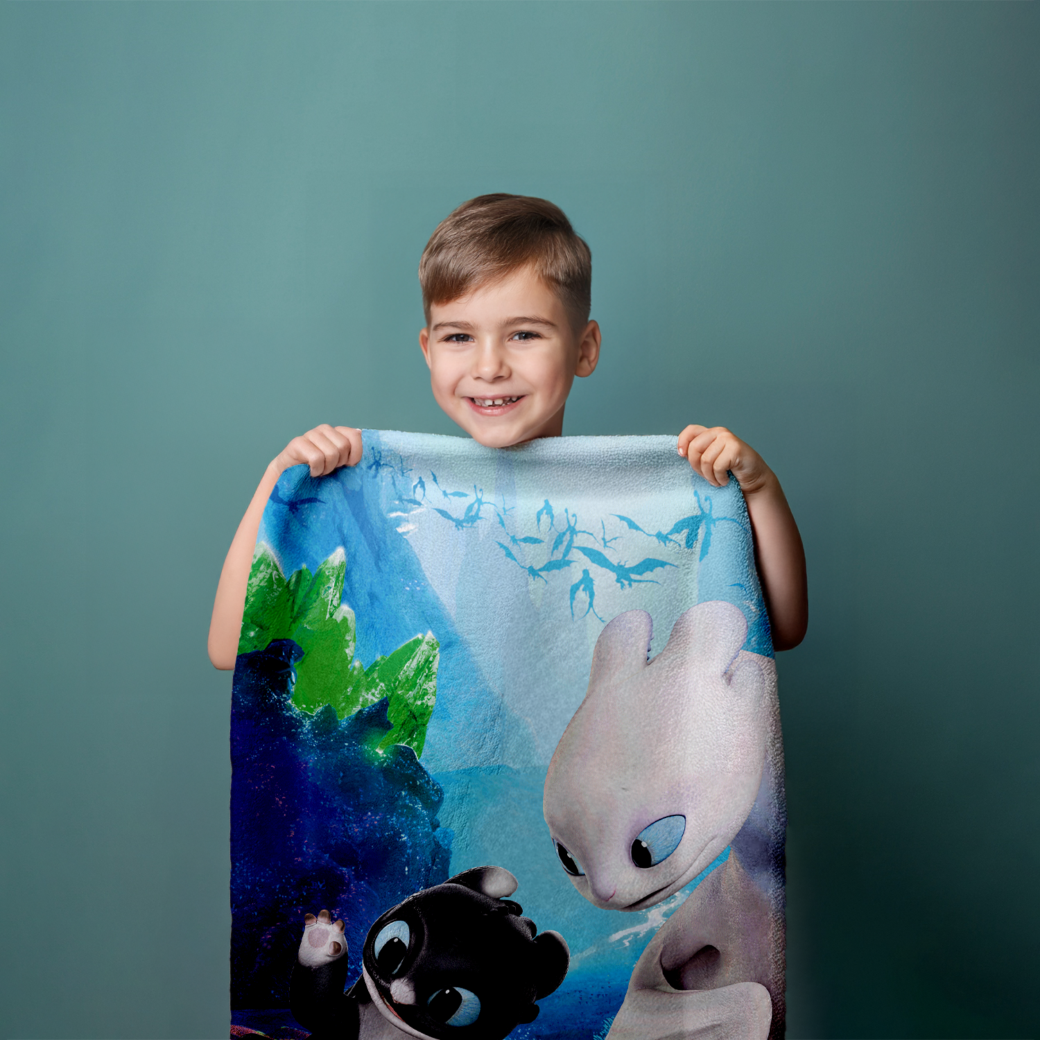 Drachenzähmen leicht gemacht Duschtuch Badetuch Strandtuch 70 x 140cm
