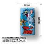 Tom und Jerry Velourstuch Duschtuch Badetuch Strandtuch 75 x 150cm