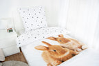Herding Bettwäsche mit Kaninchen 135 x 200cm 100%Baumwolle