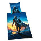 Star Wars Wende Bettwäsche Set The Mandalorian 2 tlg. 135 x 200 cm 80 x 80cm