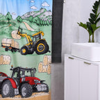 Trecker Velourstuch Duschtuch Badetuch Handtuch Strandtuch Traktor 75 x 150 cm