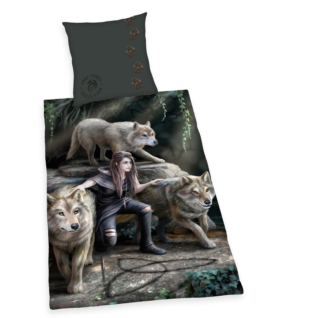 Herding Bettwäsche Set 2 tlg. Anne Stokes 135 x 200