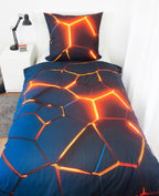 Herding Bettwäsche Set mit 3D Motiv 135 x 200 cm Baumwolle