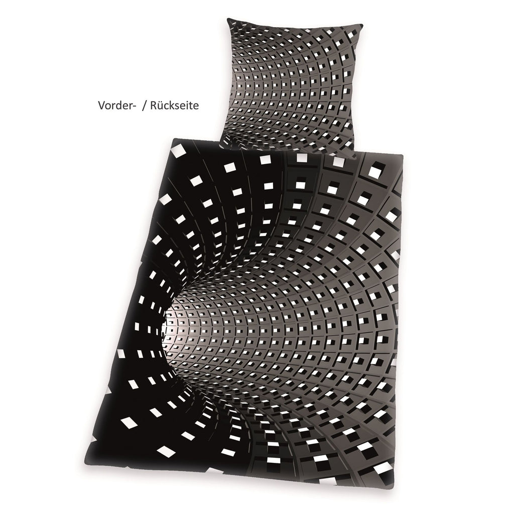 Herding bedding set with 3D motif, 135 x 200 cm, cotton