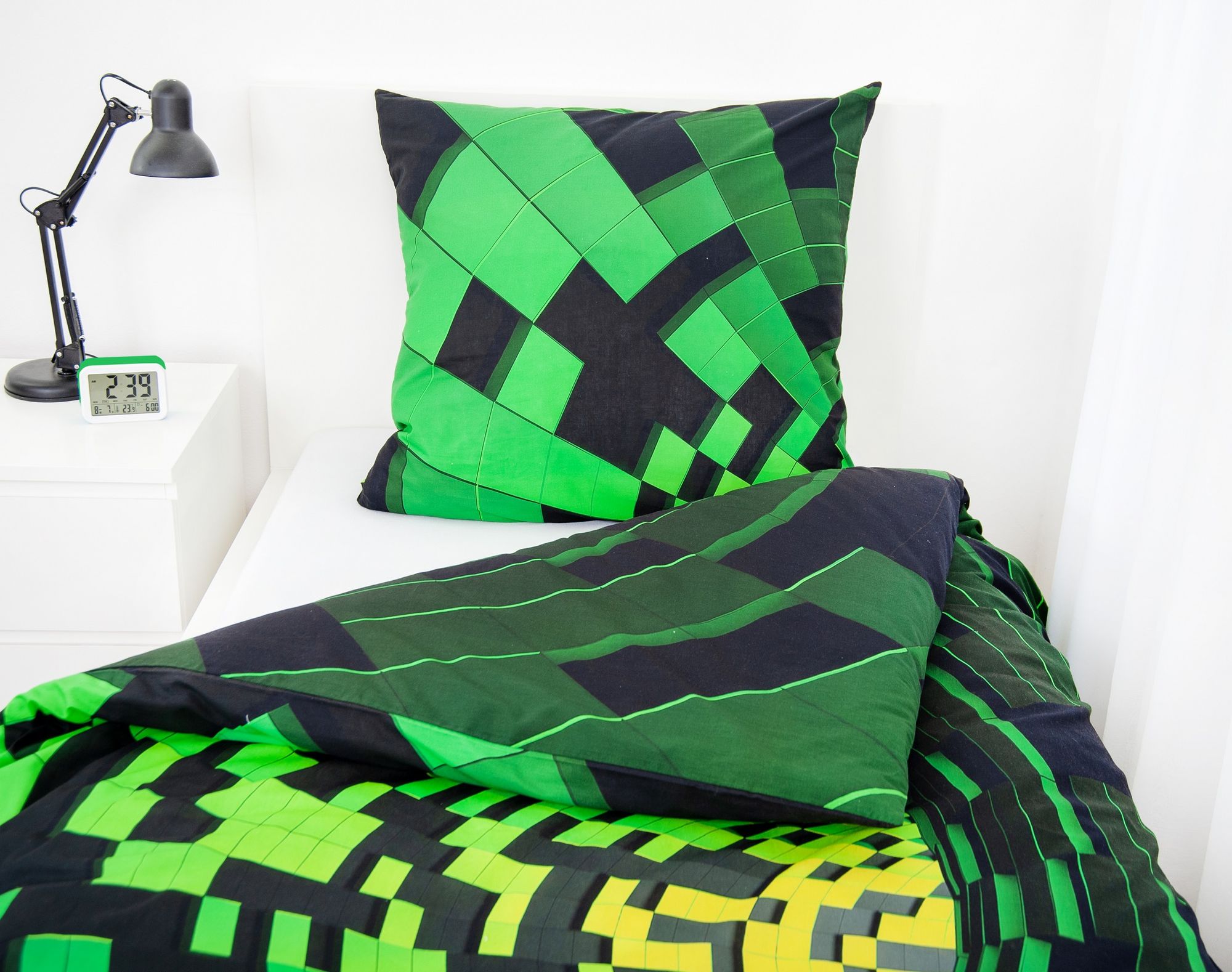Herding  Bettwäsche Set mit 3D Motiv 135 x 200 cm Baumwolle