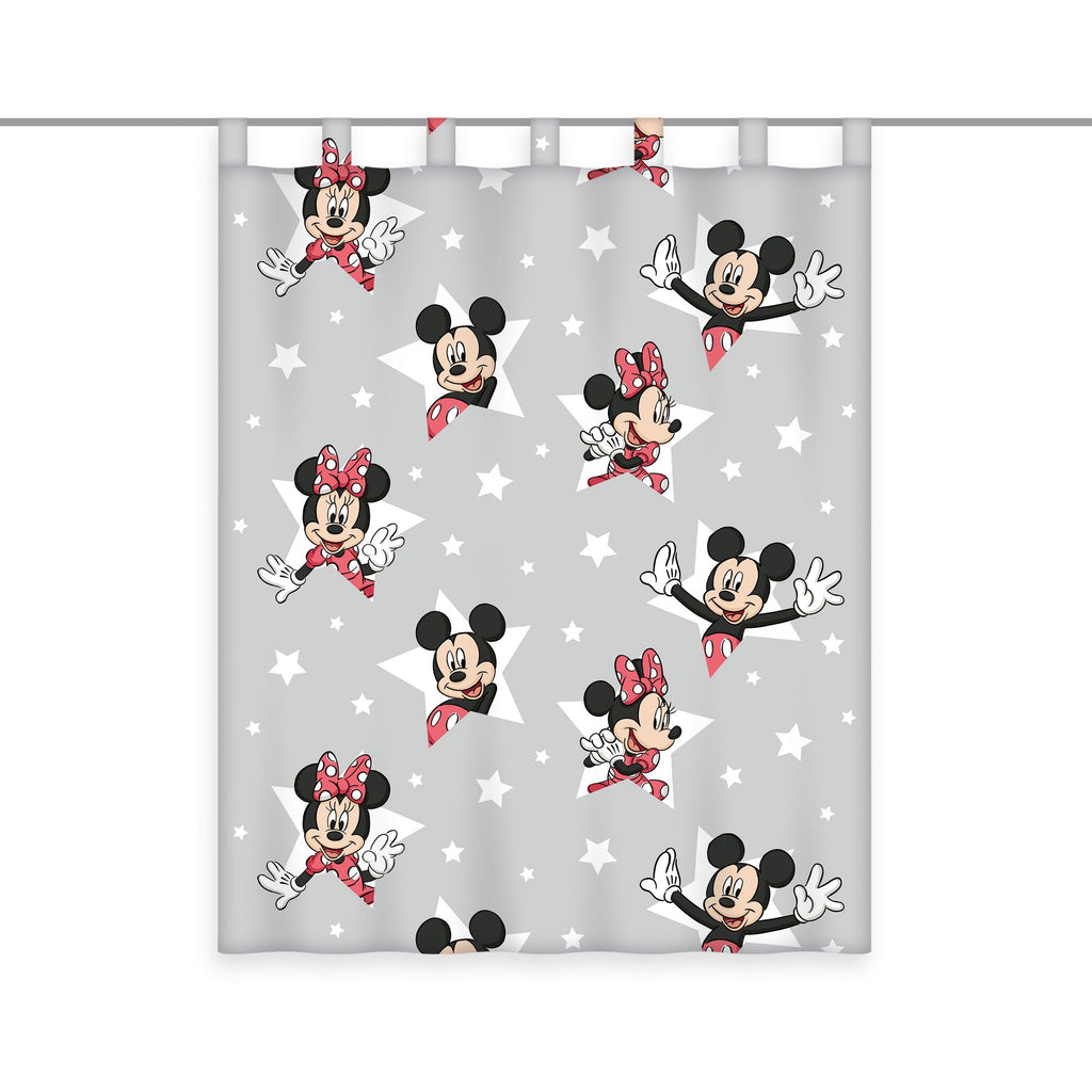 Disney Minnie & Mickey Gardine Vorhang Fertiggardine 140 x 175 cm blickdicht