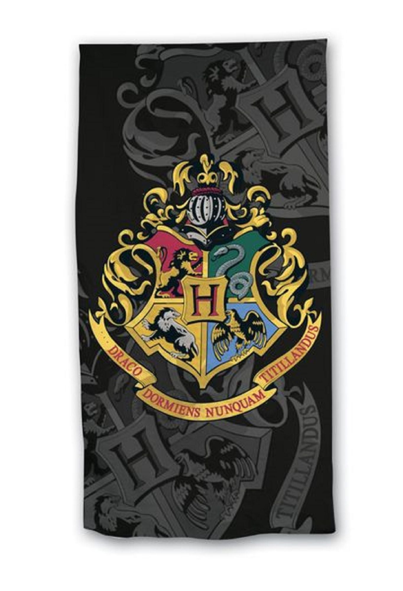 Harry Potter Hogwarts Duschtuch Strandtuch Badetuch  70 x 140 cm